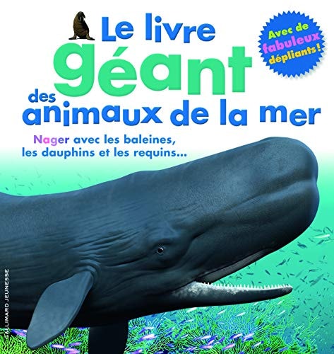 LE LIVRE GEANT DES ANIMAUX DE LA MER, de Marie Greenwood | portada del libro