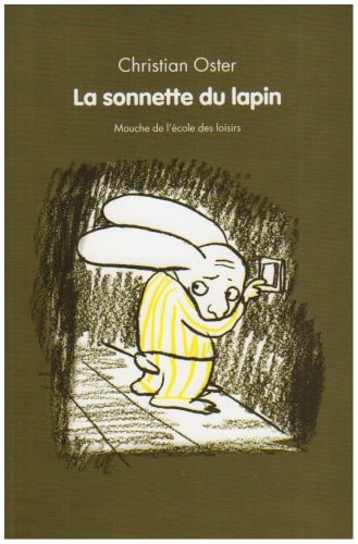 A SONNETTE DU LAPIN, de Christian Oster | portada del libro