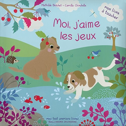 Moi, j'aime les jeux, de Mathilde Bréchet | portada del libro