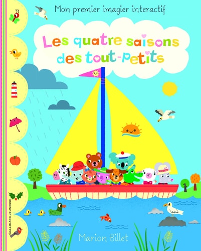 LES QUATRE SAISONS DES TOUT-PETITS, de Marion Billet | portada del libro