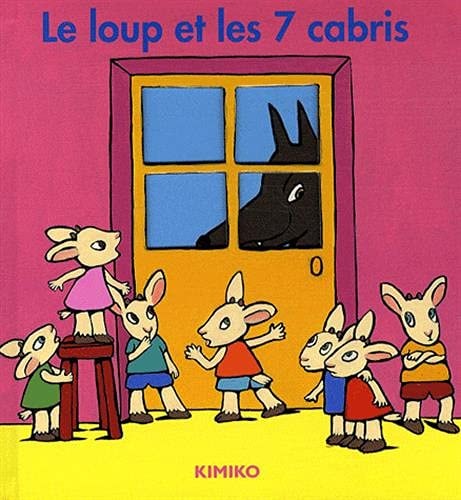 Le loup et les 7 cabris, de Kimiko | portada del libro