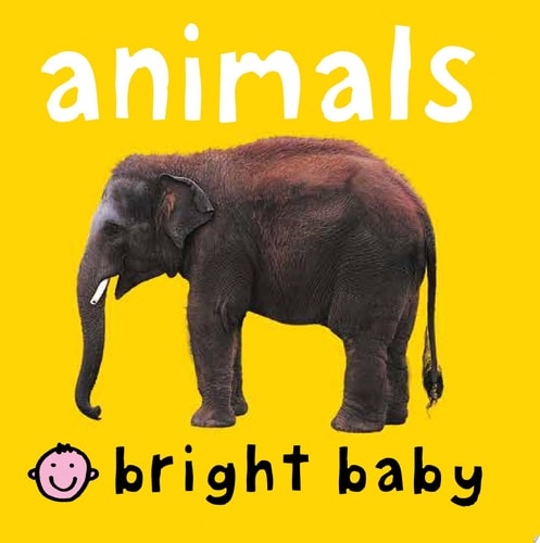 ANIMALS BRIGHT BABY, de Roger Priddy | portada del libro