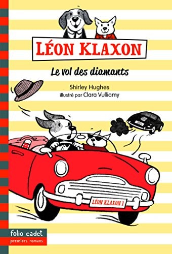 LEON KLAXON ET LE VOL DES DIAMANTS, de Shirley Hughes | portada del libro
