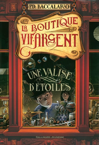 LA BOUTIQUE VIF-ARGENT T.1, de Pierdomenico Baccalario | portada del libro