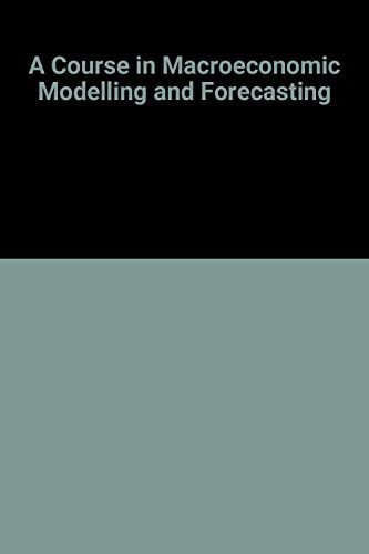 COURSE MACROECONOMIC MODELLING, de WHITLEY | portada del libro