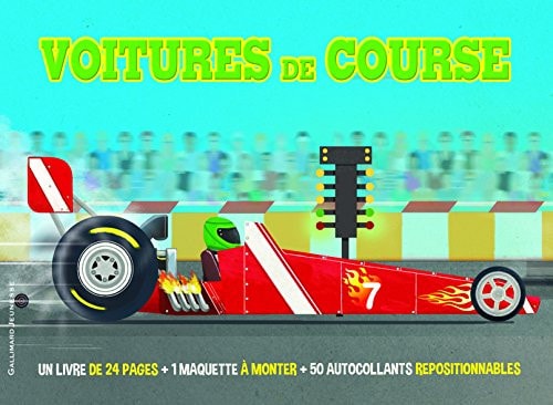 VOITURES DE COURSE, de Christopher Oxlade | portada del libro