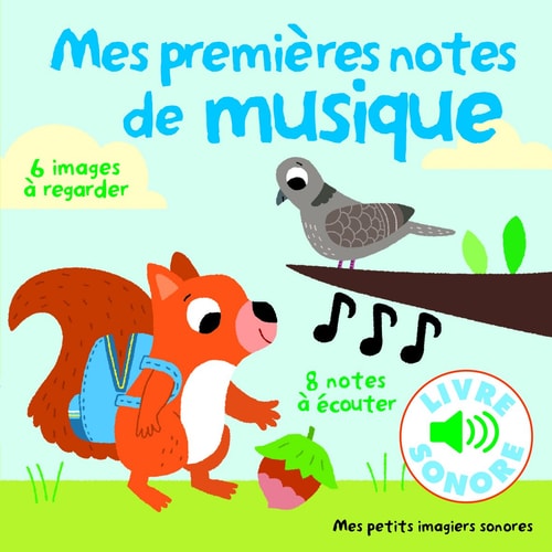 MES PREMIERES NOTES DE MUSIQUE, de Marion Billet | portada del libro