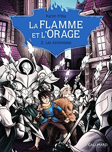 FLAMME ET L ORAGE T2, de Karim Friha | portada del libro