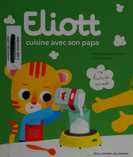 ELIOTT CUISINE AVEC SON PAPA, de Françoise de Guibert | portada del libro