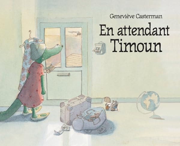 N ATTENDANT TIMOUN, de Geneviève Casterman | portada del libro