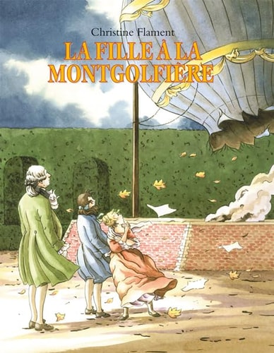 A FILLE A LA MONTGOLFIERE, de Christine Flament | portada del libro
