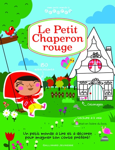 MPM A DECORER LE PETIT CHAPERON ROUGE, de Delphine Blétry | portada del libro