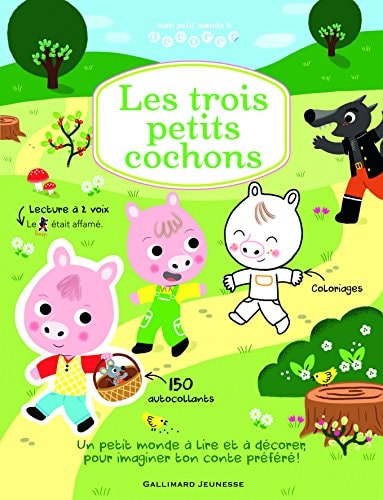 MPM A DECORER LES TROIS PETITS COCHONS, de Séverine Charbonnel-Bojman | portada del libro