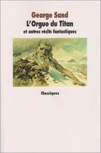 'ORGUE DU TITAN ET AUTRES RECITS, de George Sand | portada del libro