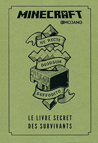 MINECRAFT LE LIVRE SECRET DES SURVIVANTS, de Stephanie Milton | portada del libro