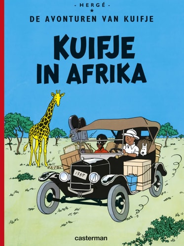 KUIFJE: IN AFRIKA, de Hergé | portada del libro