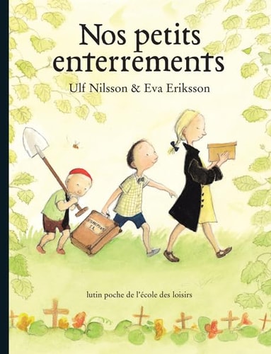 OS PETITS ENTERREMENTS, de Ulf Nilsson | portada del libro