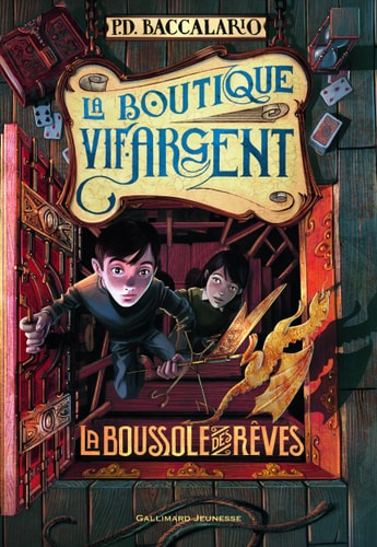 LA BOUTIQUE VIF-ARGENT T.2, de Pierdomenico Baccalario | portada del libro