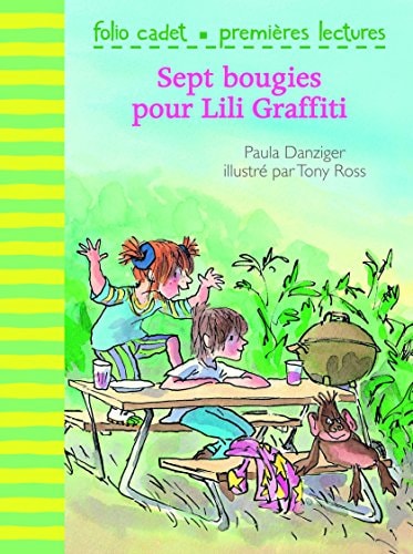 SEPT BOUGIES POUR LILI GRAFFITI, de Paula Danziger | portada del libro