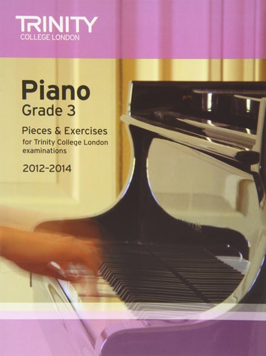 PIANO 2012-2014 GRADE 3, de Trinity Guildhall | portada del libro