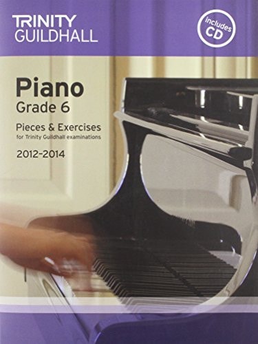 PIANO 2012-2014 GRADE 6 WITH CD, de Trinity Guildhall | portada del libro