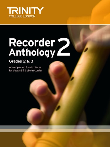 RECORDER ANTHOLOGY GRADES 2-3, de Trinity College London | portada del libro