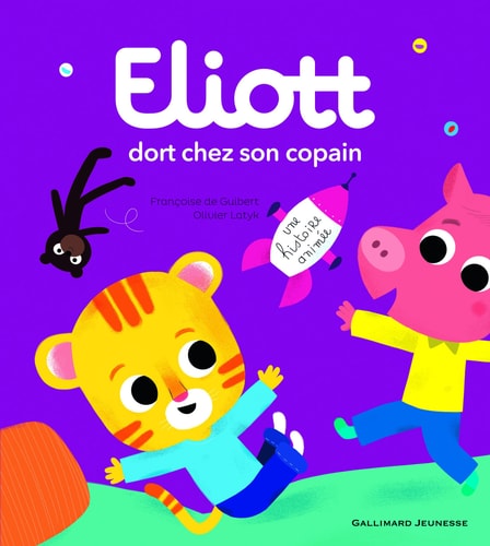 ELIOTT DORT CHEZ SON COPAIN, de Françoise de Guibert | portada del libro