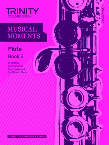 MUSICAL MOMENTS BOOK 2 FLUTE, de Trinity College London | portada del libro