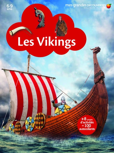 LES VIKINGS, de Collectifs Gallimard jeunesse | portada del libro