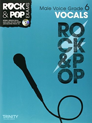 ROCK & POP EXAMS VOCALS GRADE 6 LOW, de Trinity College London | portada del libro
