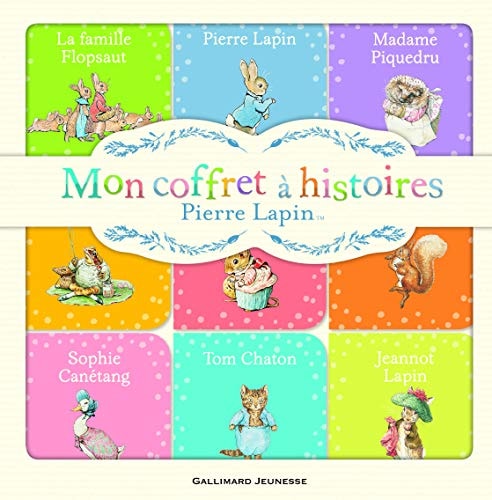 PIERRE LAPIN MON COFFRET A HISTOIRES, de Beatrix Potter | portada del libro