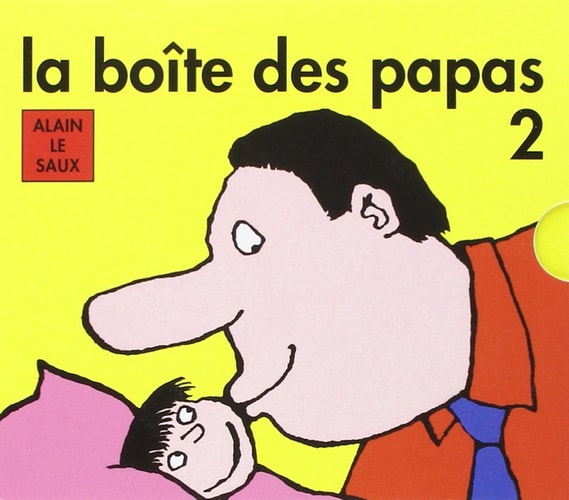 A BOITE DES PAPAS 2 (COFFRET JAUNE), de Alain Le Saux | portada del libro