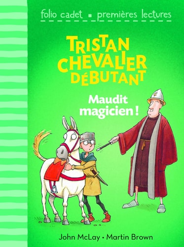 TRISTAN CHEVALIER DEBUTANT 2 MAUDIT MAGICIEN, de John McLay | portada del libro