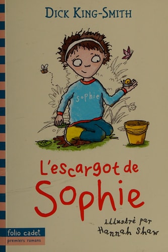 L'ESCARGOT DE SOPHIE, de Dick King-Smith | portada del libro