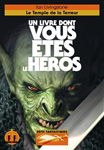 LE TEMPLE DE LA TERREUR, de Ian Livingstone | portada del libro