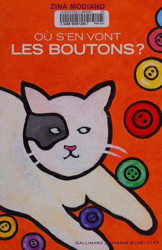 OU S'EN VONT LES BOUTONS ?, de MODIANO | portada del libro