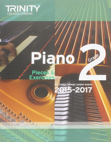 PIANO GRADE 2 BOOK ONLY 2015-2017, de Trinity College London (approximately 1980- ) | portada del libro
