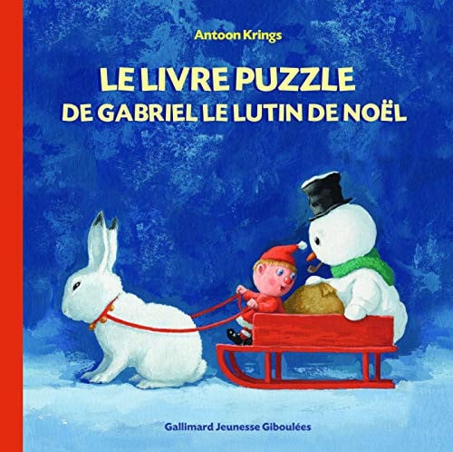 LE LIVRE PUZZLE DE GABRIEL LE LUTIN DE NOEL, de KRINGS | portada del libro