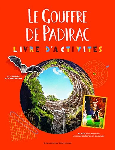 LE LIVRE D'ACTIVITES DU GOUFFRE DE PADIRAC, de Collectif | portada del libro