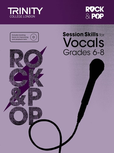 SESSION SKILLS FOR VOCALS GRADES 6-8, de Trinity College London (approximately 1980- ) | portada del libro