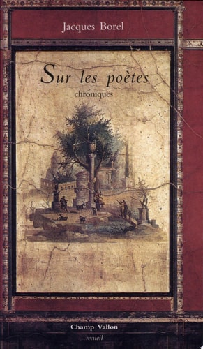 SUR LES POETES, de Jacques Borel | portada del libro