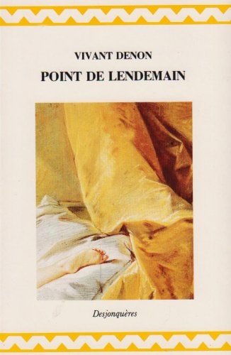 POINT DE LENDEMAIN, de DENON | portada del libro