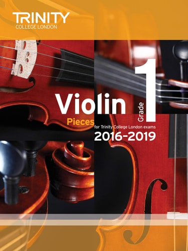 VIOLIN EXAM PIECES GRADE 1 2016-2019 SCORE & PART, de Trinity College London | portada del libro