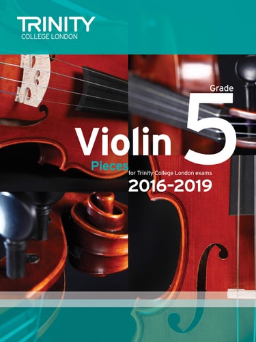 VIOLIN EXAM PIECES GRADE 5 2016-2019 SCORE & PART, de AA.VV. | portada del libro