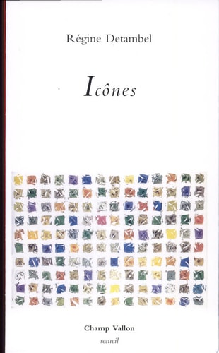 ICONES, de Régine Detambel | portada del libro