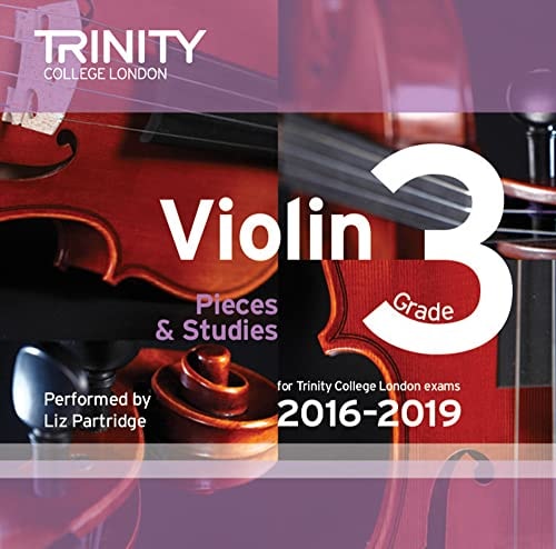 VIOLIN CD GRADE 3 2016-2019, de Trinity College London | portada del libro