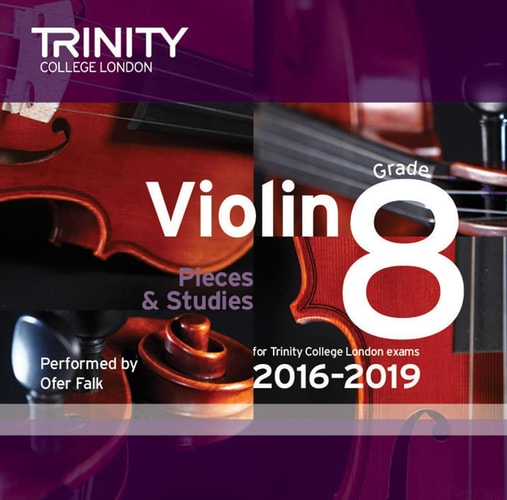 VIOLIN CD GRADE 8 2016-2019, de AA.VV. | portada del libro