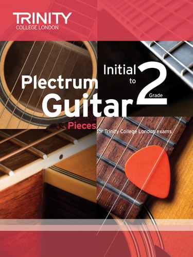 PLECTRUM GUITAR PIECES INITIALUGRADE 2, de Trinity College London | portada del libro