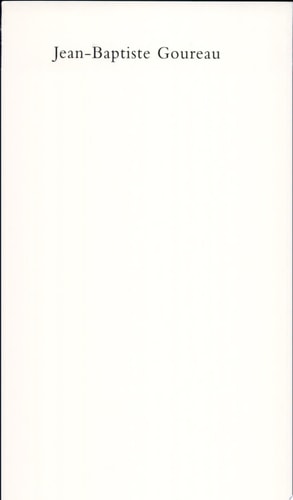 RAPPELS, de Jean-Baptiste Goureau | portada del libro