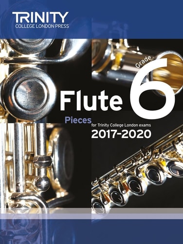 FLUTE EXAM PIECES GRADE 6 2017-2020 SCORE & PART, de AA.VV. | portada del libro